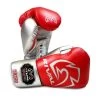 RIVAL RS100 PROFESSIONAL SPARRING LACE Red/silver