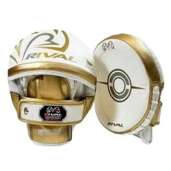 RIVAL RPM100 PUNCH MITTS White/goldblack/goldred/silverblue/silver