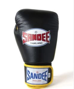 SANDEE AUTHENTIC LEATHER Black/yellow