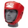 PRO BOX CLUB ESSENTIALS LEATHER HEADGUARD Red