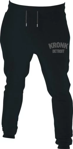 KRONK DETROIT JOGGERS REGULAR FIT Black