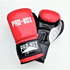 PRO BOX CLUB SPAR VELCRO Red/black/white