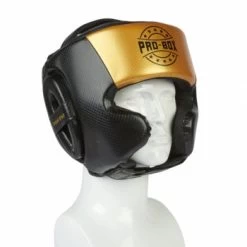 PRO BOX CHAMP SPAR HEAD GUARD Black/gold