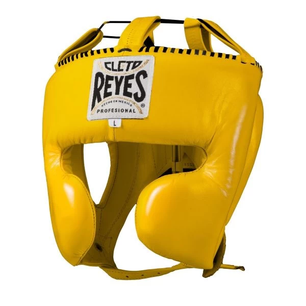 CLETO REYES HEADGUARD WITH CHEEK PROTECTION Yellow 1 CLETO REYES HEADGUARD WITH CHEEK PROTECTION Yellow