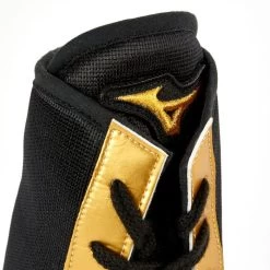 MIZUNO MID-CUT CUSTOM BOXING SHOES - BLACK GOLD 9 MIZUNO MID-CUT CUSTOM BOXING SHOES - BLACK GOLD -Boxing Discount Store mizuno 4
