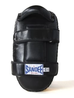 SANDEE BLACK & YELLOW CURVED THAI LEATHER KICK PADS Black/yellow 6 SANDEE BLACK & YELLOW CURVED THAI LEATHER KICK PADS Black/yellow -Boxing Discount Store pads31