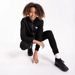 Fly-Kids Tracksuit Jacket/Black -Boxing Discount Store posed 10