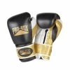 PRO BOX PRO SPAR LEATHER VELCRO Black/gold/white
