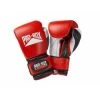 PRO BOX PRO SPAR LEATHER VELCRO Red White/black