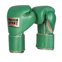 PAFFEN SPORT "TYSON FURY" PRO WIDE VELCRO Green/gold