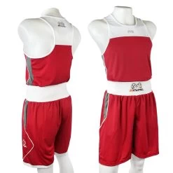 RIVAL-AMATEUR RED COMPETITION/TRAINING BOXING TRUNKS -Boxing Discount Store rap 30 full red 95064fa1 eb4b 4130 9c3f 4970ad550027