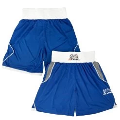 RIVAL-AMATEUR BLUE COMPETITION/TRAINING BOXING TRUNKS 7 RIVAL-AMATEUR BLUE COMPETITION/TRAINING BOXING TRUNKS -Boxing Discount Store rap tr30 blue demo