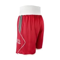 RIVAL-AMATEUR RED COMPETITION/TRAINING BOXING TRUNKS -Boxing Discount Store rap tr30 red back