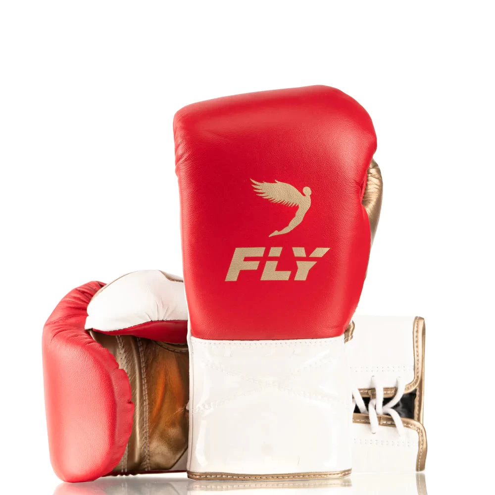FLY SUPERLACE LIGHTNING Red/white/gold 1 FLY SUPERLACE LIGHTNING Red/white/gold