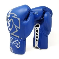 RIVAL RFX-GUERRERO SPARRING HDE-F LACE Blue -Boxing Discount Store rfxg spar hdef blue 03 1800x1800 png