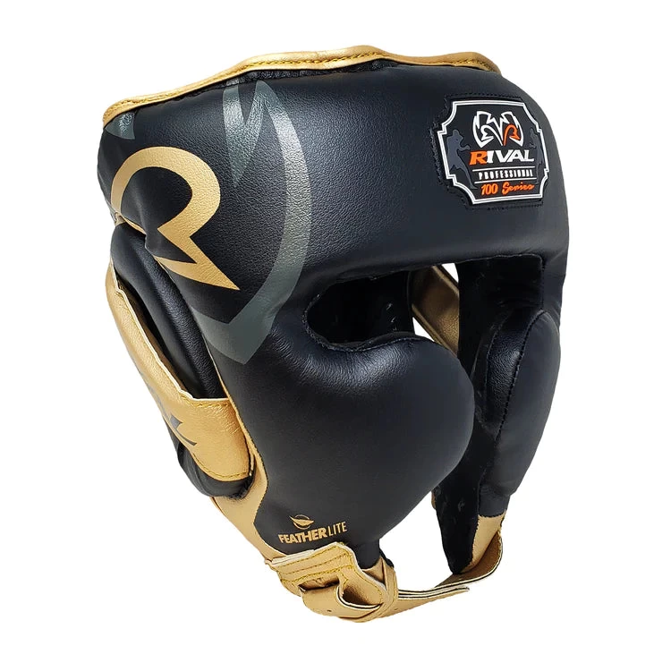 RIVAL RHG100 PROFESSIONAL HEADGUARD Black/gold 1 RIVAL RHG100 PROFESSIONAL HEADGUARD Black/gold