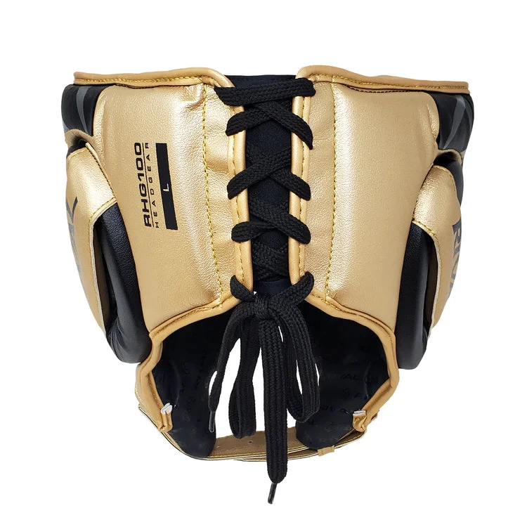 RIVAL RHG100 PROFESSIONAL HEADGUARD Black/gold 3 RIVAL RHG100 PROFESSIONAL HEADGUARD Black/gold - Image 3