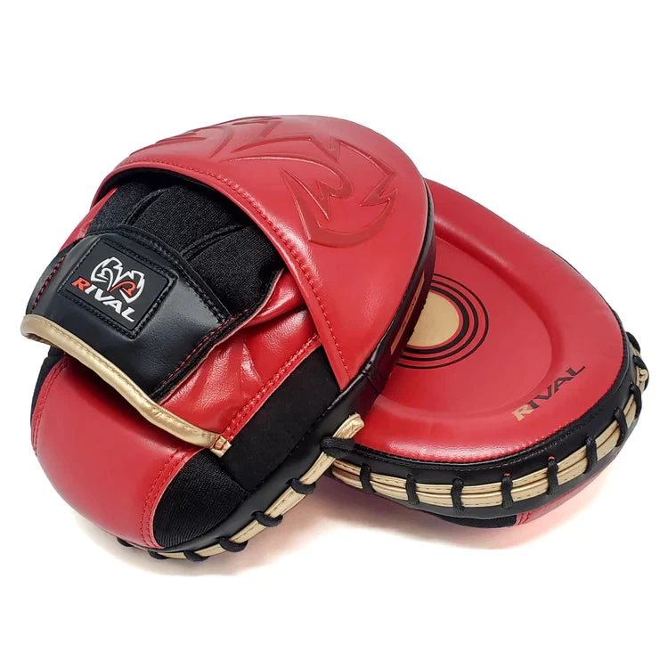 RIVAL RPM80 IMPULSE PUNCH PADS Red/black/gold 4 RIVAL RPM80 IMPULSE PUNCH PADS Red/black/gold - Image 4
