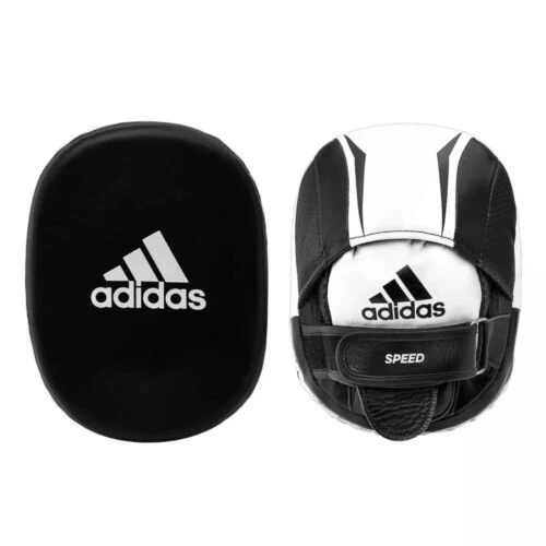 ADIDAS PRO SPEED 550 FOCUS MITTS Black/white 1 ADIDAS PRO SPEED 550 FOCUS MITTS Black/white