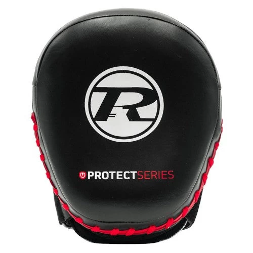 RINGSIDE LEATHER TARGET PADS Black/white/red 2 RINGSIDE LEATHER TARGET PADS Black/white/red - Image 2